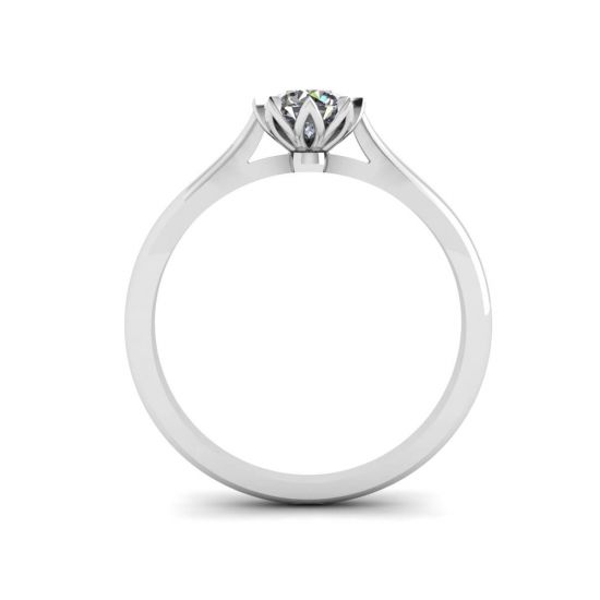 Anello di fidanzamento con diamante di loto,  Ingrandisci immagine 2