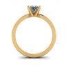 Anello di fidanzamento in oro misto con Princess Diamond, Immagine 2