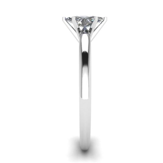 Anello con diamante marquise a 6 griffe,  Ingrandisci immagine 3
