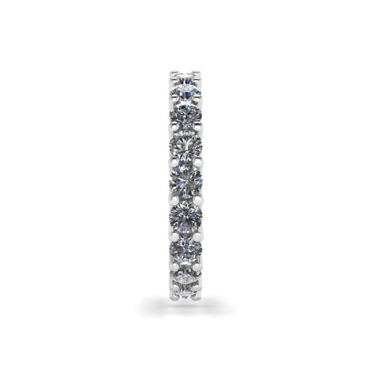 Fascia di diamanti dal design elegante per l'eternità,  Ingrandisci immagine 3