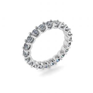 Fascia di diamanti dal design elegante per l'eternità - Foto 3