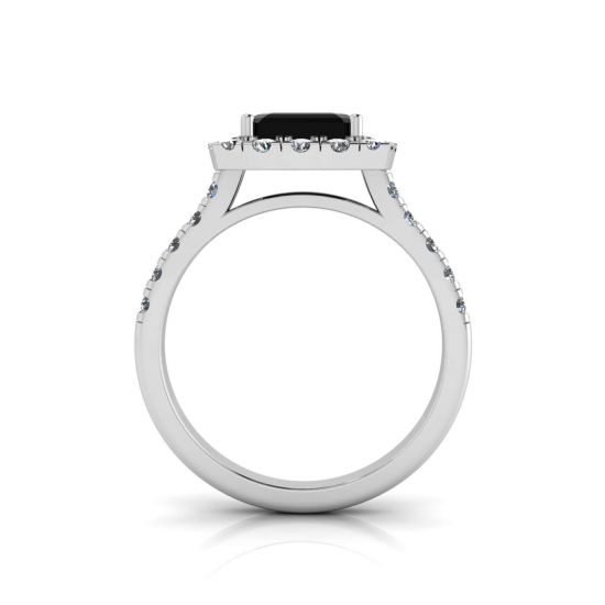 Principessa anello di diamanti neri,  Ingrandisci immagine 2