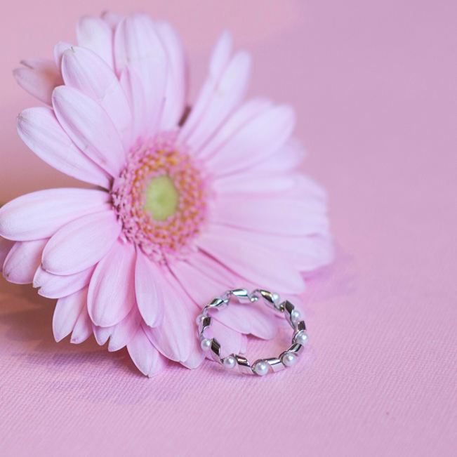 Anello con Perle di Mare - Collezione Ruban - Foto 3