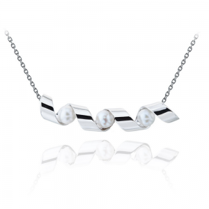 Collana Smile con Perle di Mare - Collezione Ruban