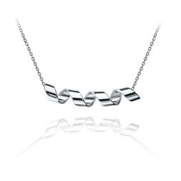 Collana Smile in Oro Bianco 18K - Collezione Ruban