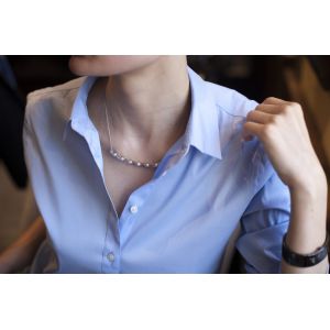 Collana Big Smile con 7 Perle di Mare - Collezione Ruban - Foto 2