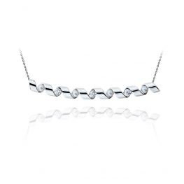 Collana Big Smile con Diamanti e Perle di Mare - Collezione Ruban