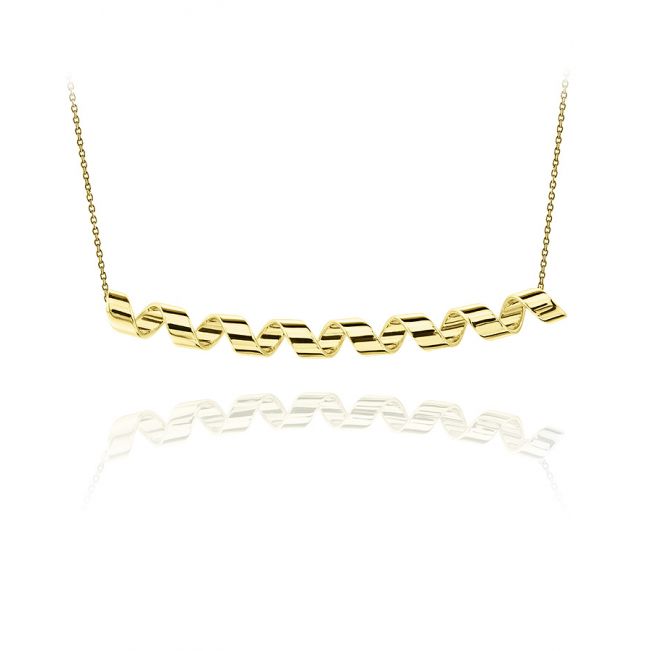 Collana Big Smile in Oro Bianco 18K - Collezione Ruban - Foto 1